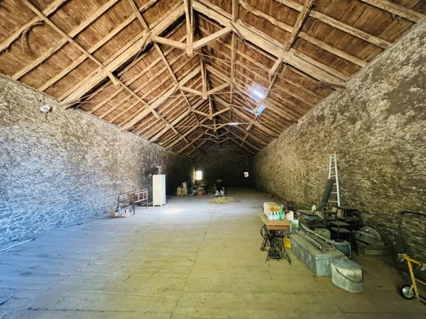 Rieupeyroux – Maison en pierre avec granges et 1,9 ha