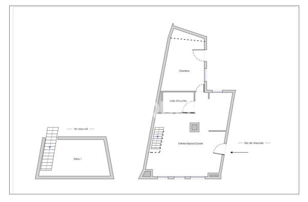 Appartement 2-3 Pièces Butte Montmartre