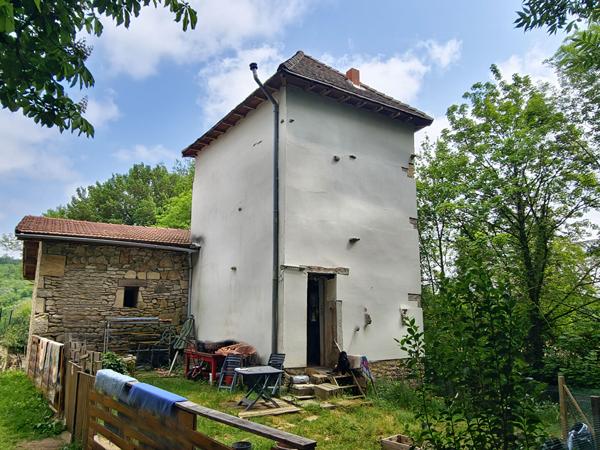 Moulin dans un hameau proche de Caylus Caylus