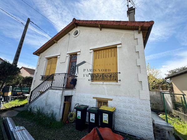 Aulnay-sous-Bois (93600) Maison proche gare RER B avec sous-sol total
