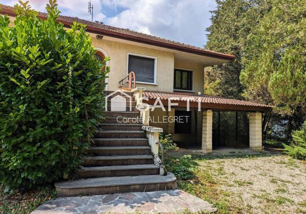 Grande maison familiale et son terrain d'environ 1000m2