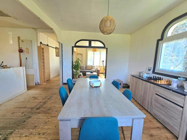 Maison 114 m2 avec sous sol, parc