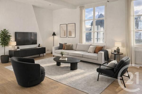 Appartement T4 à vendre  3 pièces - 104,80 m 2   ROUEN  - 76
