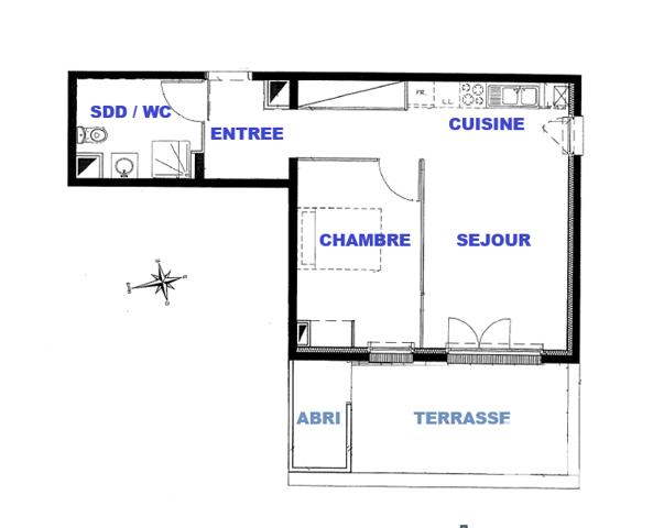 Appartement à vendre 2 pièces 47,3 m² Trouville-sur-Mer