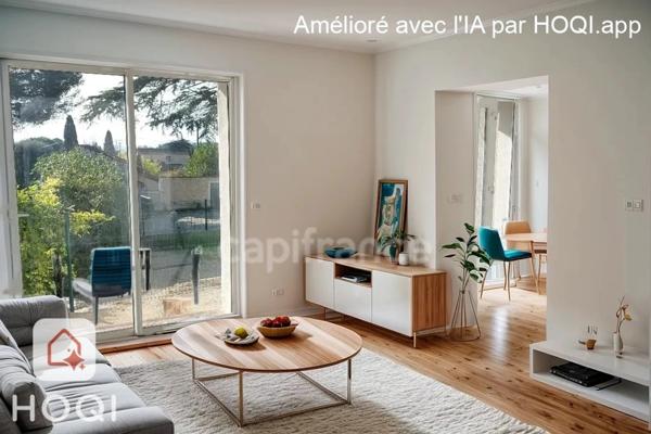 Appartement 2 chambres en rez-de-chaussée avec jardin privatif de 72m²