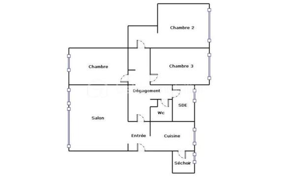 Appartement de 70,55 m²