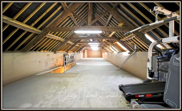 Combourg (35270) COMBOURG - Secteur Nord-Est. Longère pierre 224 m² avec étang et dépendances (255 m²). Terrain: 18.115 m².