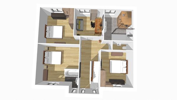 Montévrain (77144) À vendre – Maison 160 m² – Terrain plat de 740 m² – Chalifert – Calme et impasse