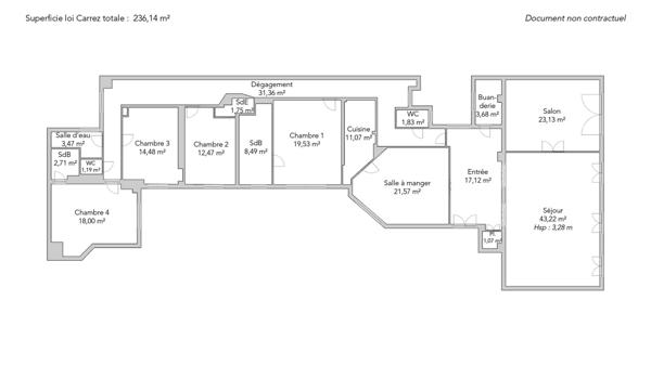 Appartement Paris 16 e - PASSY / TROCADÉRO