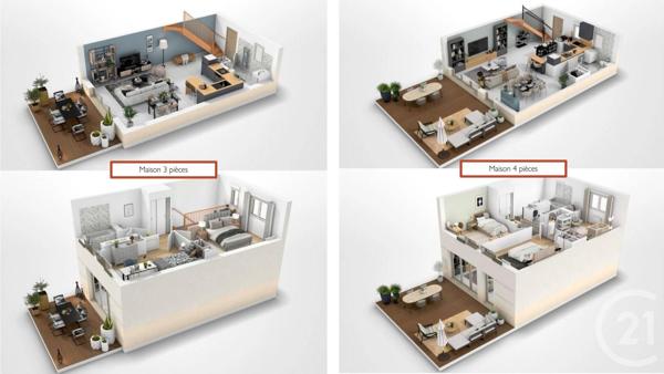 Maison à vendre  3 pièces - 78 m2 AUDENGE - 33