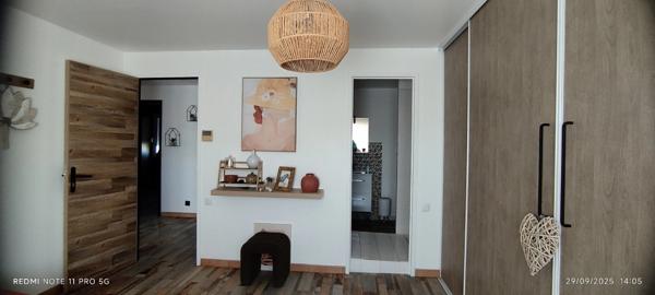 LUNEL NORD, Villa individuelle R+1, 132 M2 SH 3 chambres, séjour, cuisine, garage sur 339M2 terrain