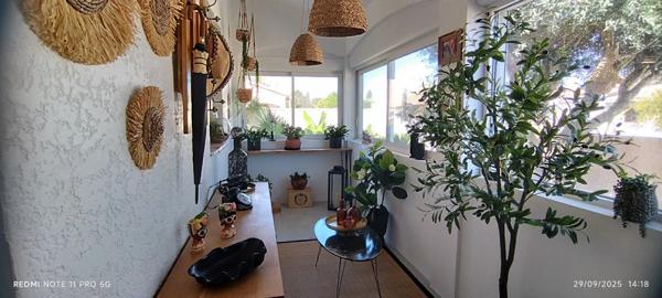 LUNEL NORD, Villa individuelle R+1, 132 M2 SH 3 chambres, séjour, cuisine, garage sur 339M2 terrain