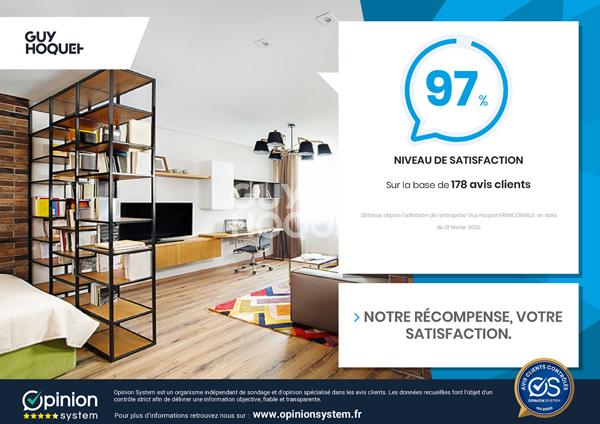 À vendre : EN EXCLUSIVITE ! Appartement 4 pièces à Franconville