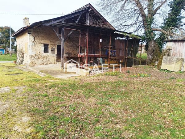 maison de campagne en chalosse pres de DAX avec grange , puits , garage et vue
