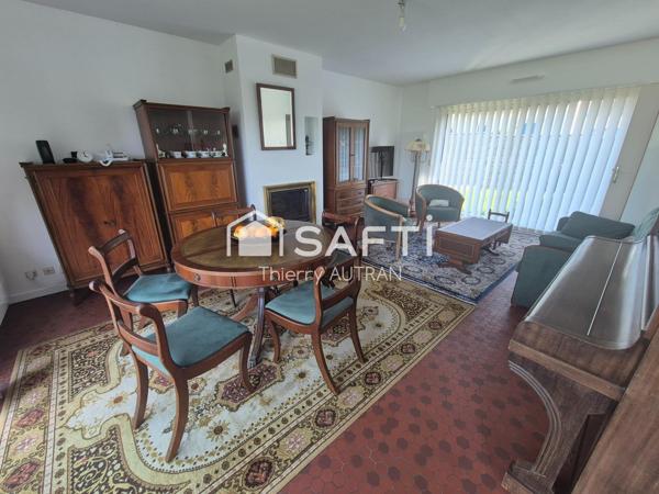 Maison fonctionnelle proche des plages avec jardin clôturé, ouvertures neuves et radiateurs neufs.