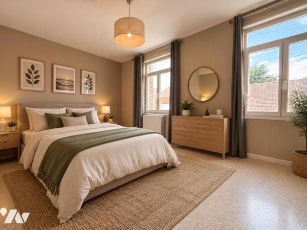 ✨ EXCLUSIVITÉ À ISBERGUES – MAISON SEMI-INDIVIDUELLE 4 CHAMBRES À DÉCOUVRIR ! ✨