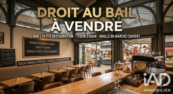 Droit au bail à vendre 30 m² Agen