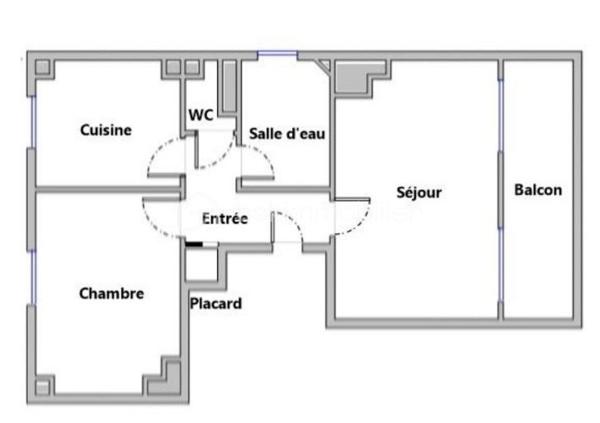 Appartement de 42 m²