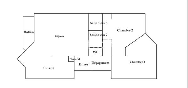 Appartement 3 pièces - 96 m² Exclusivité