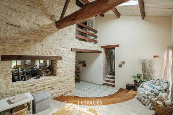 Propriété de charme avec jardin et piscine