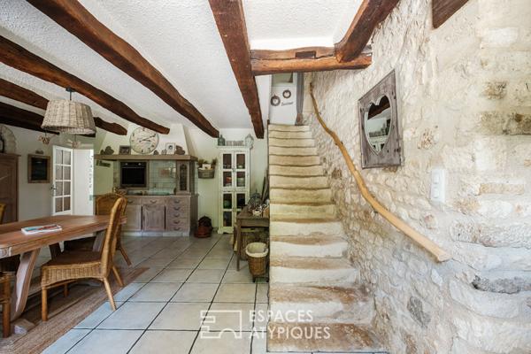 Propriété de charme avec jardin et piscine