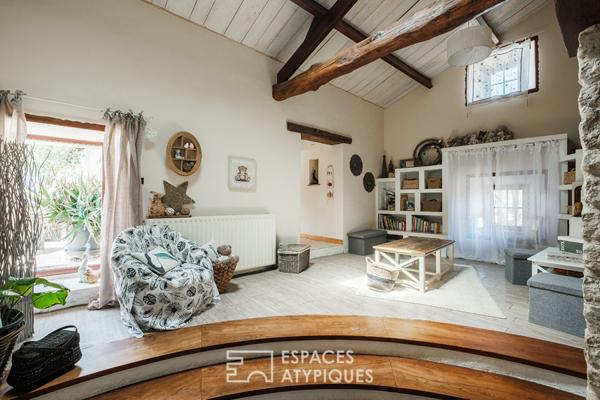 Propriété de charme avec jardin et piscine