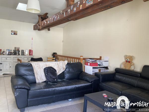 Location Appartement T3 en duplex - 80m² - COGNAC Quartier St Martin