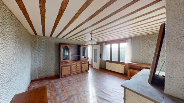 Charmante maison de plain-pied sur grand terrain arboré de 2000 m², à 8 minutes des Arcades de Louhans, 20 minutes de Tournus.