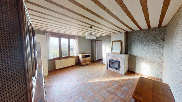 Charmante maison de plain-pied sur grand terrain arboré de 2000 m², à 8 minutes des Arcades de Louhans, 20 minutes de Tournus.