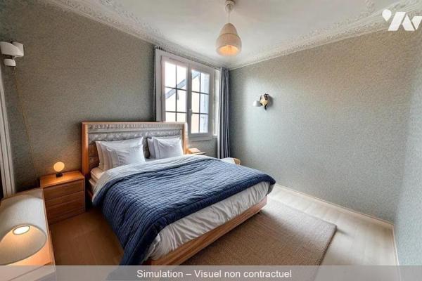 Maison de ville à proximité des commerces et des services
Fenêtres PVC double vitrage avec vol...