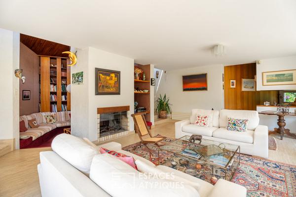 Maison d’architecte avec piscine au coeur du Bois du Vincin