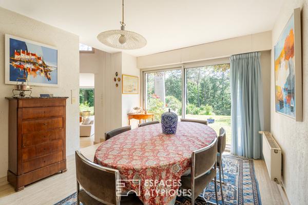 Maison d’architecte avec piscine au coeur du Bois du Vincin