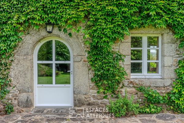 Authenticité et calme : superbe longère dans un cadre verdoyant