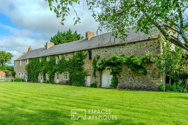 Authenticité et calme : superbe longère dans un cadre verdoyant