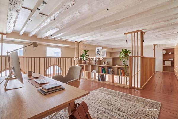 A vendre appartement loft à Paris 75010 - Proche canal Saint Martin
