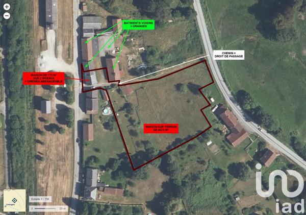 Maison à vendre 9 pièces 175 m² Saint-Dizier-Masbaraud