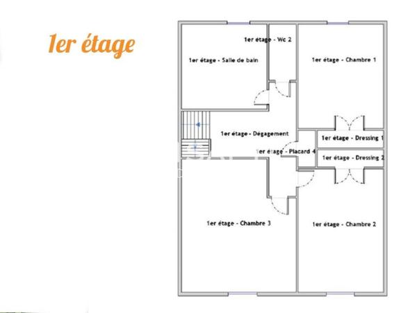 Maison de ville avec 3 chambres