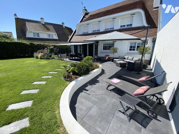 BOULOGNE SUR MER A VENDRE MAISON INDEPENDANTE AVEC SOUS SOL COMPLET GARAGE ET JARDIN