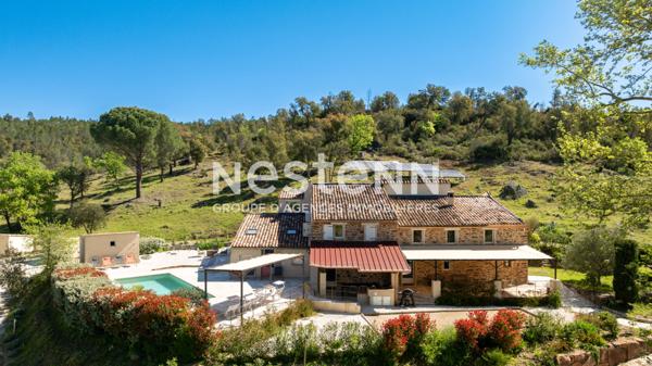 A VENDRE BASTIDE D'EXCEPTION EN PIERRE - LES ARCS - VIDAUBAN