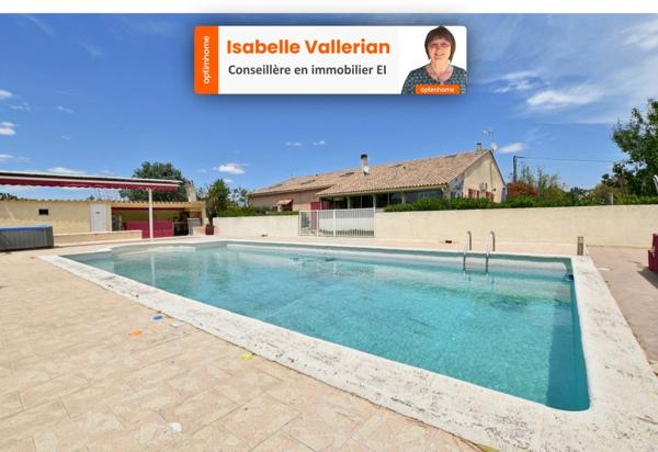 A vendre à Aigues-Mortes : Mas avec Piscine et Appartements Locatifs