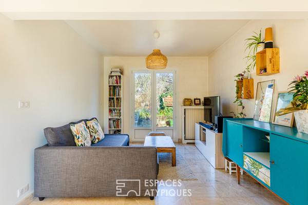 Maison rénovée avec ponton sur l’Île de Vaux : les charmes des bords de Seine