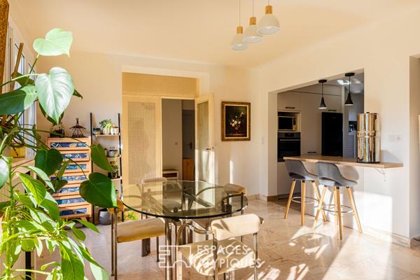 Maison rénovée avec ponton sur l’Île de Vaux : les charmes des bords de Seine