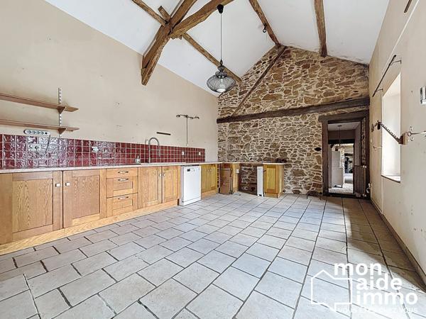 Maison en pierre de charme sur 1500 m² de terrain