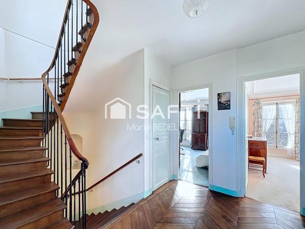 ÉLÉGANTE DEMEURE FAMILIALE DE CARACTÈRE – JARDIN 600 m2