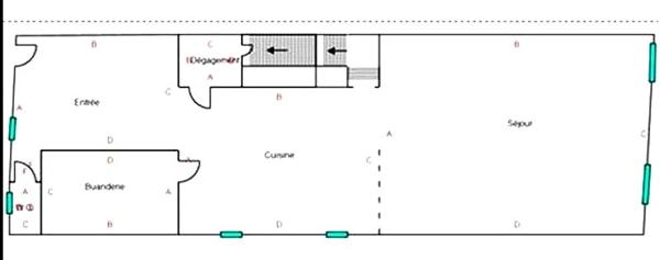 À vendre - Maison ancienne, 5 pièces située à Salies-de-Béarn (64270)