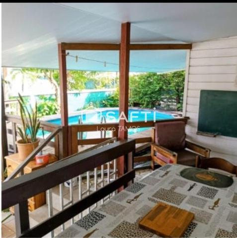 MAISON TYPE CALYPSO T5 AVEC PISCINE + STUDIO INDEPENDANT