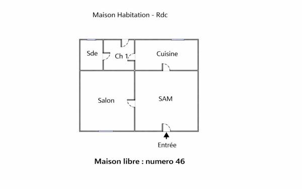 Immeuble à vendre    4 pièces • 110 m2 Toulenne