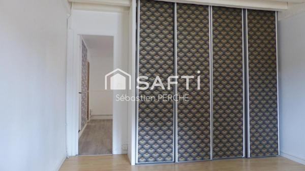 Appartement de 71m² 2 chambres ,cave et terrasse