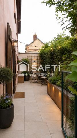 Appartement de 71m² 2 chambres ,cave et terrasse