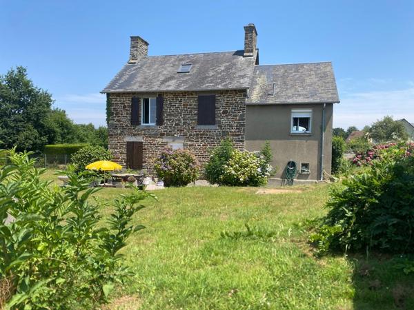 Maison, 100 m², 4chs, terrain 1800 m², La Bazoque